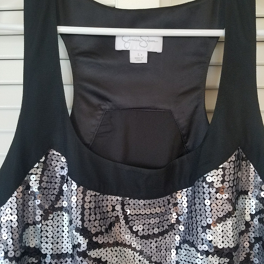 Jessica Simpson sequin dress